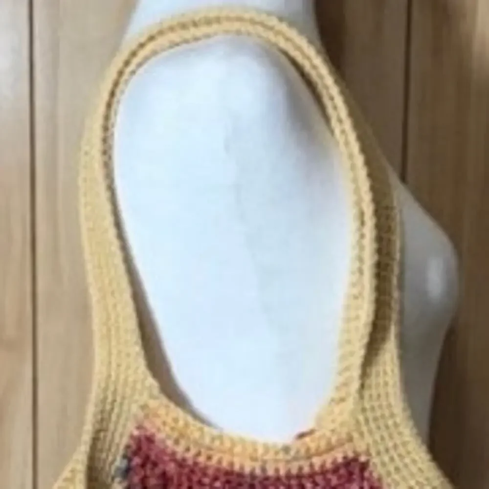 NWT Handmade Crocheted Medium Reusable Mesh Market Bag by Dawny